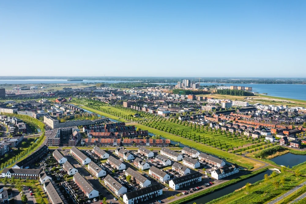 Dit is een foto van het werkgebied in Delft waar Vliesbehang Delft werkzaam is.